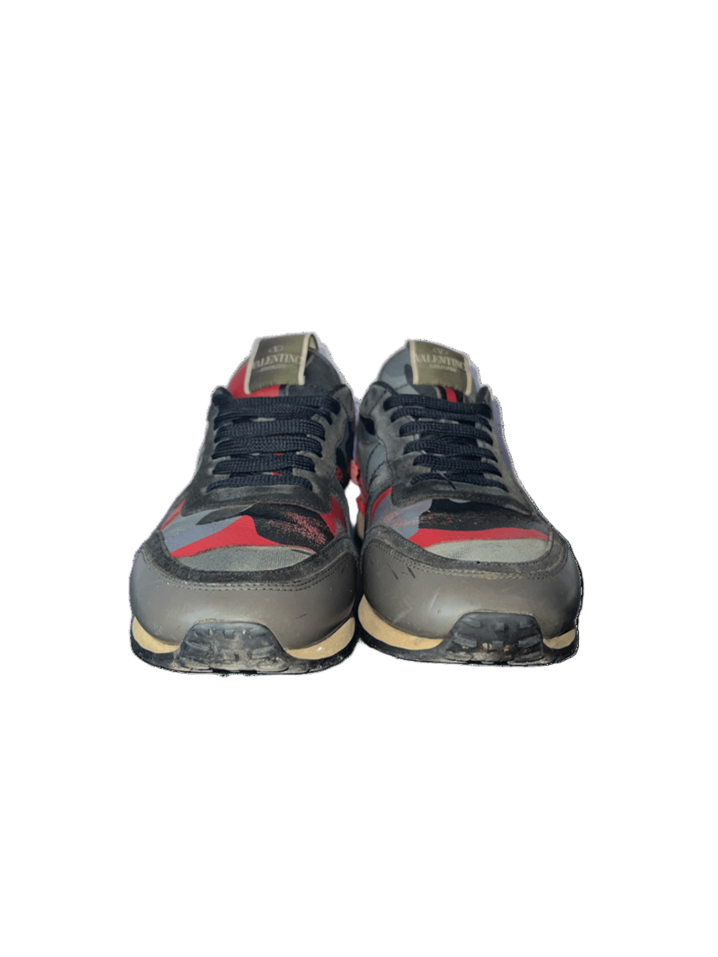 Valentino Rockrunner Camouflage Red/Black