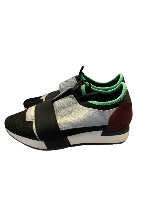 Balenciaga Race Runners Black & Silver