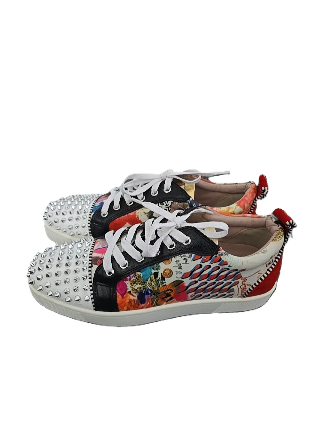 Christian Louboutin Louis Junior Orlato Spikes Print Hurricane
