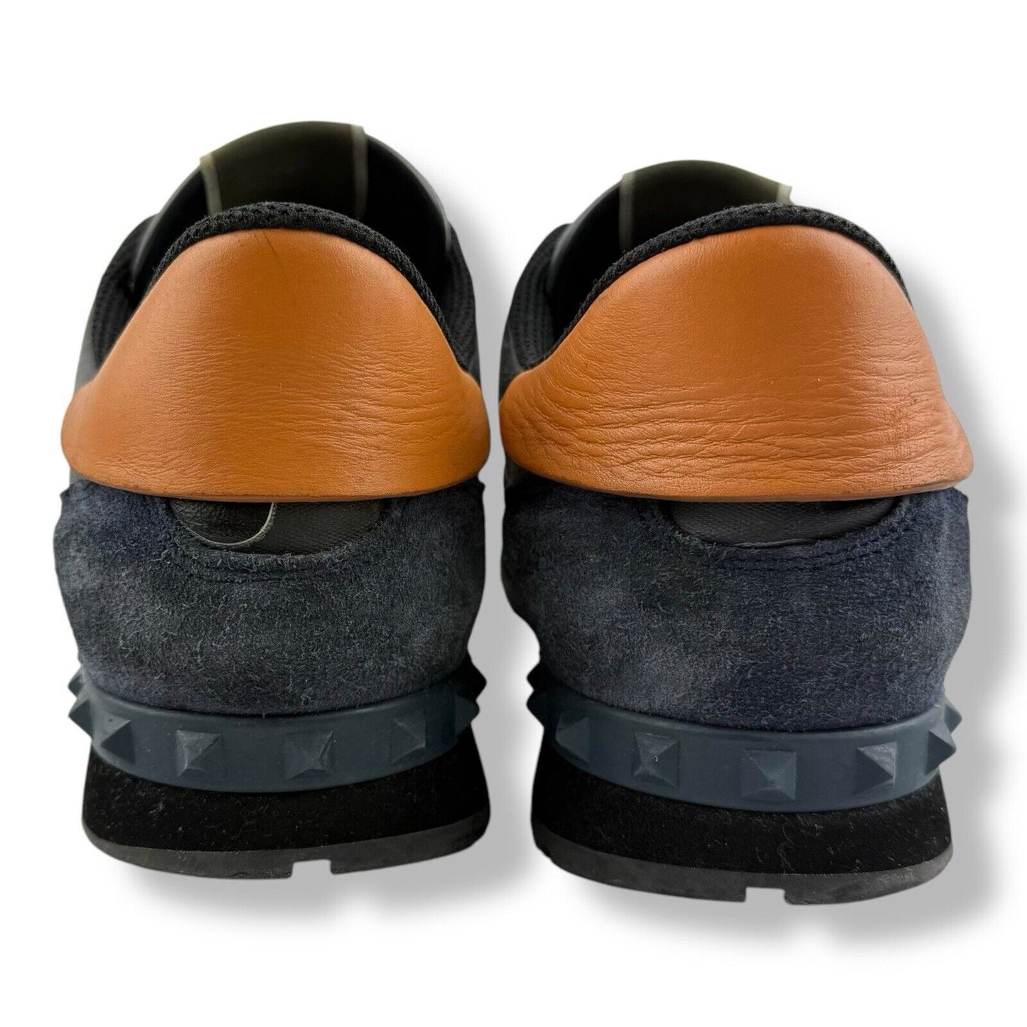 Valentino Rockrunner Camouflage Print Black/Blue/Orange