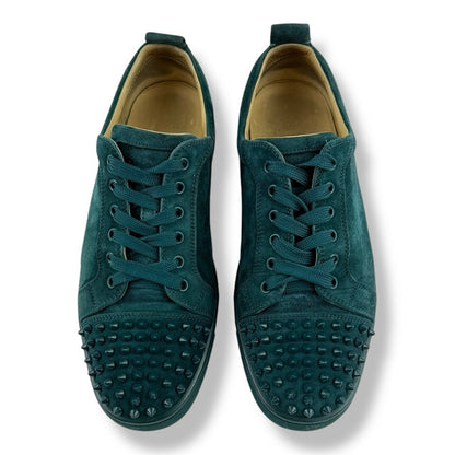 Christian Louboutin Green Louis Junior Spikes