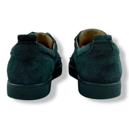 Christian Louboutin Green Louis Junior Spikes