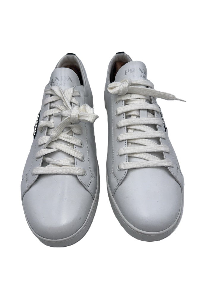 Prada Lane Leather White